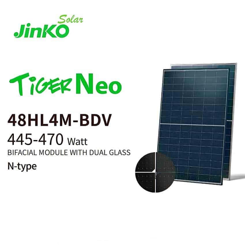 Jinko Solar Panel 48HL4M-BDV 445-470