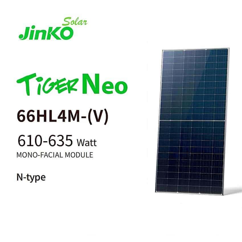 Jinko Solar Panel 66HL4M-V 610-635