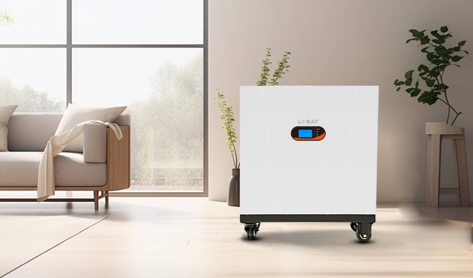 Wheeled Mobile Energy Storage Battery  